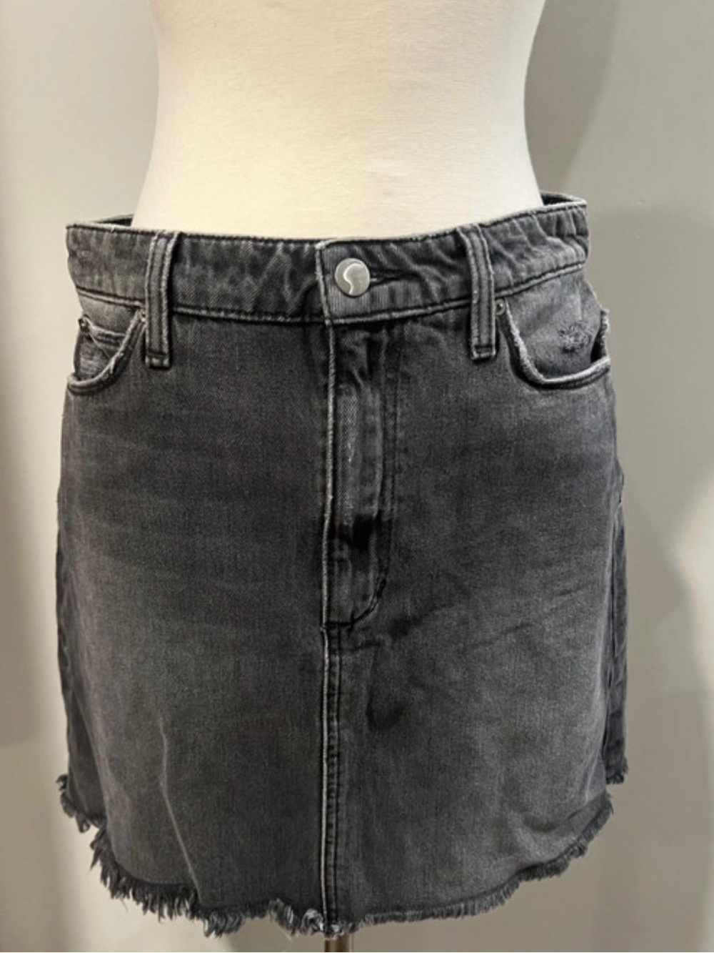JOE’s Jeans Black Denim Mini Skirt